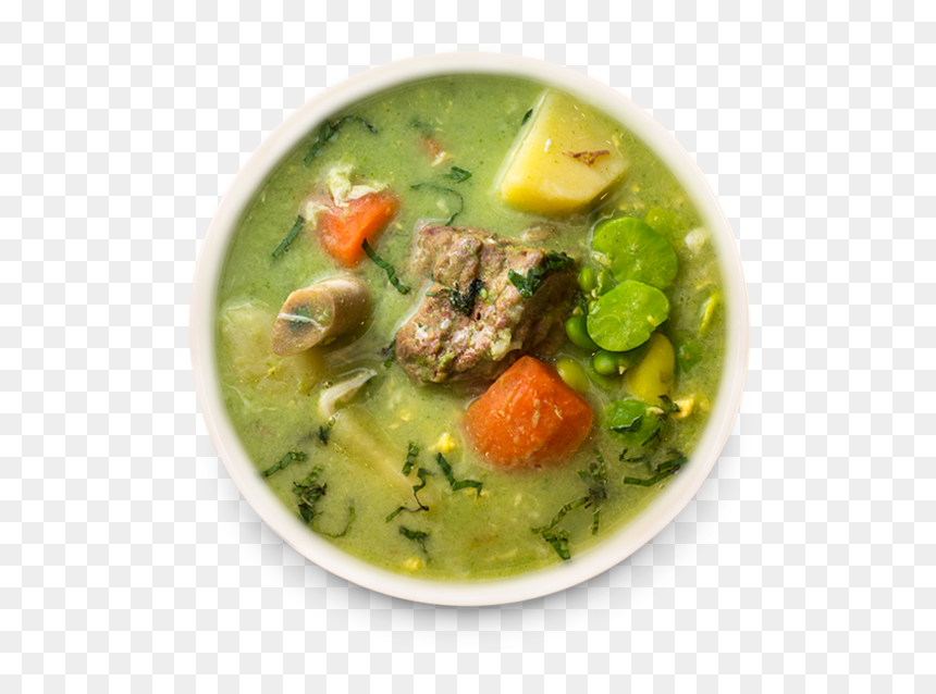 Img Home Sopas Chupe Habas - Green Curry, HD Png Download - caldo de res png