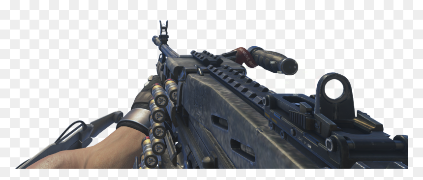 Archived - Machine Gun, HD Png Download - bo2 dsr png