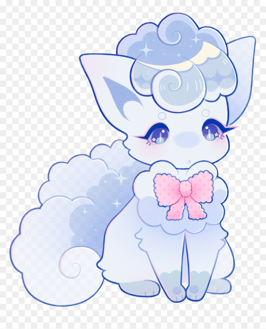 Cartoon, HD Png Download - alolan ninetales png