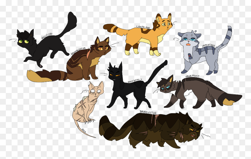 Warriorcats Sticker - Nifty Senpai Warriors Designs, HD Png Download - senpai png
