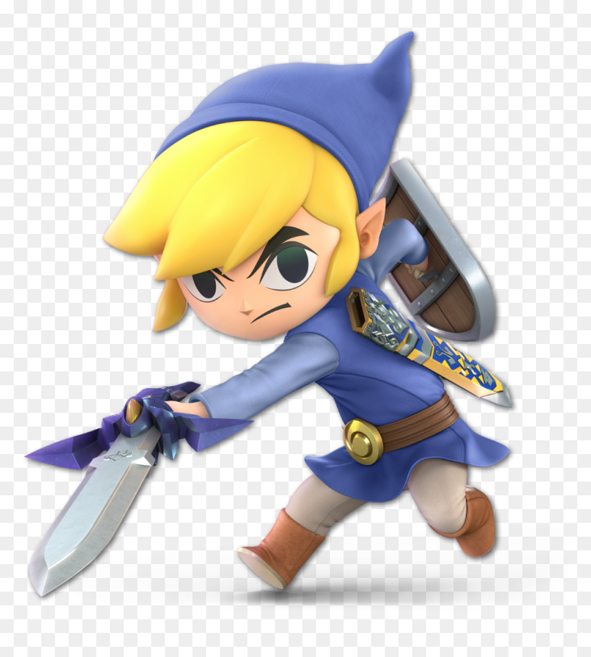 Toon Link - Toon Link Smash Ultimate Render, HD Png Download - dark pit png