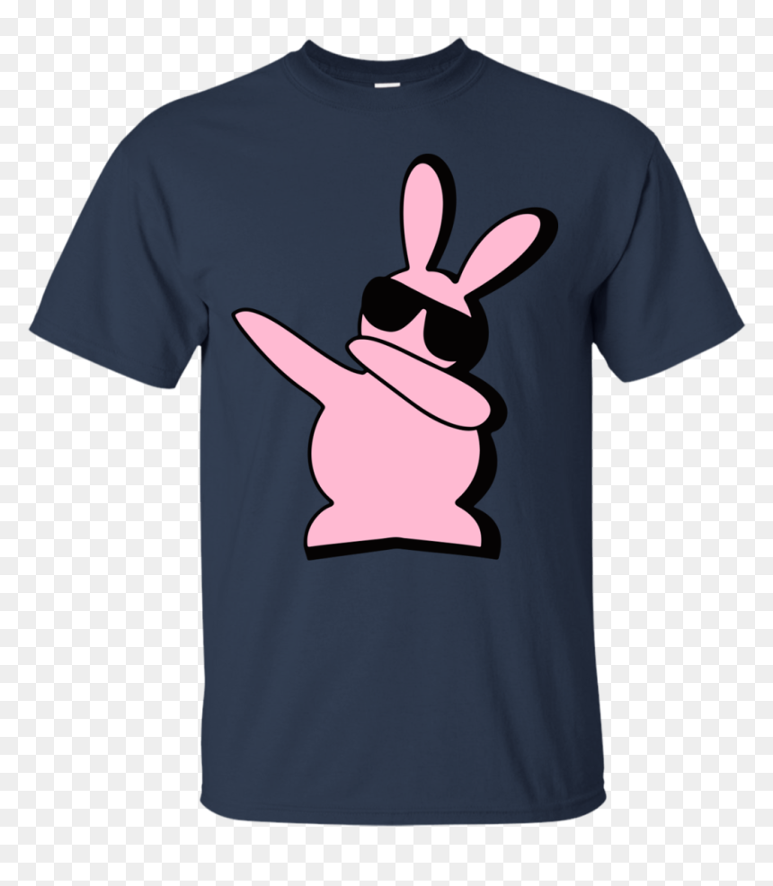 Dabbing Easter Bunny Rabbit Shirt, Sweater, Hoodie - Dancer Hip Hop Shirt, HD Png Download - bunny tail png