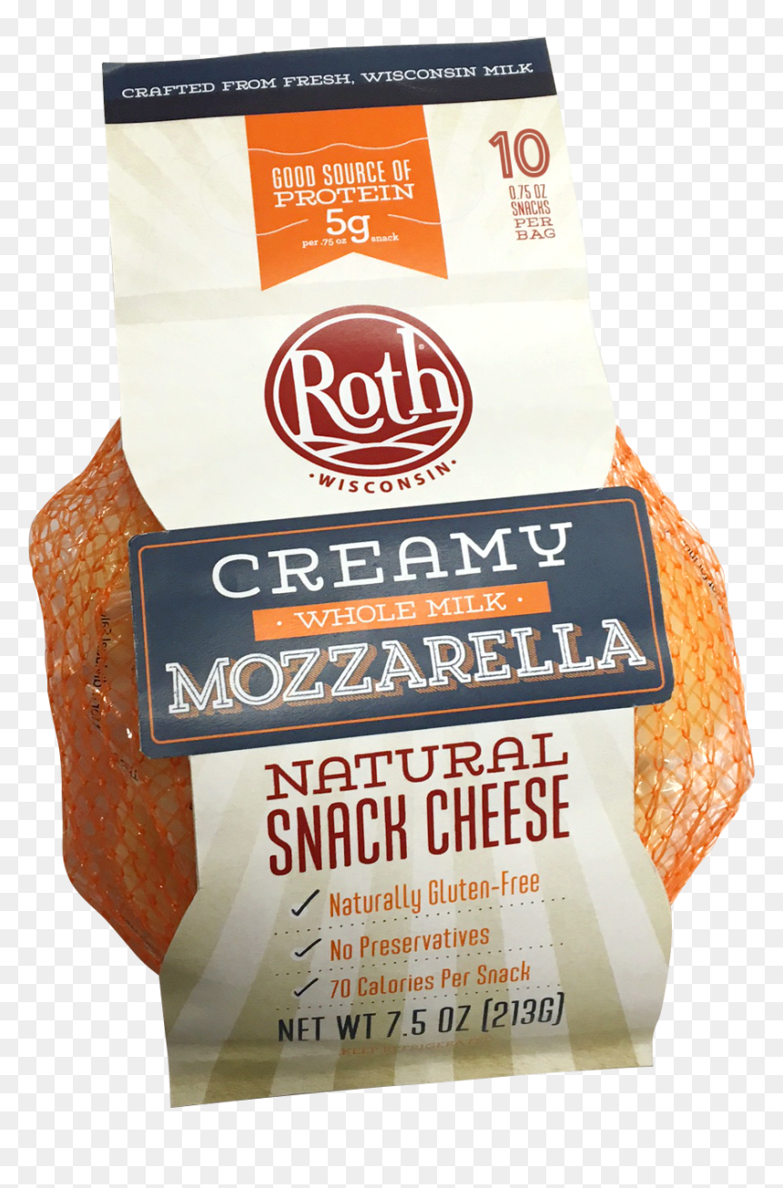 Roth Creamy Cheddar Snack Cheese , Png Download - Food, Transparent Png - cheddar png