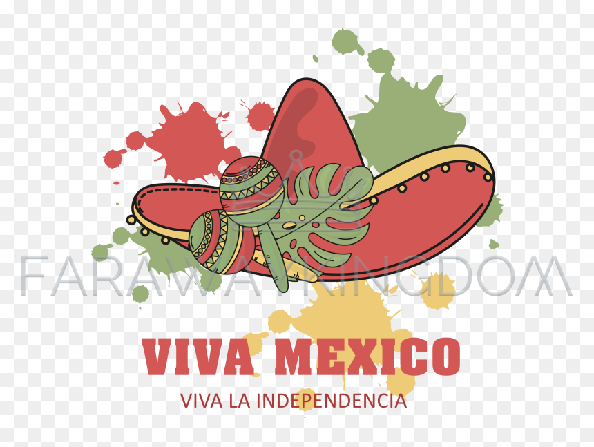 Illustration, HD Png Download - viva mexico png