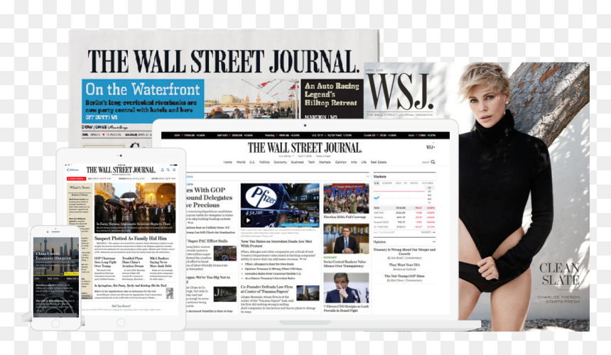 Liza Koshy Wall Street Journal , Png Download - Charlize Theron In Her Panties, Transparent Png - wall street png