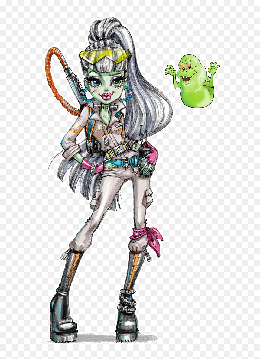 Monster High Frankie Ghostbusters, HD Png Download - ghostbuster png