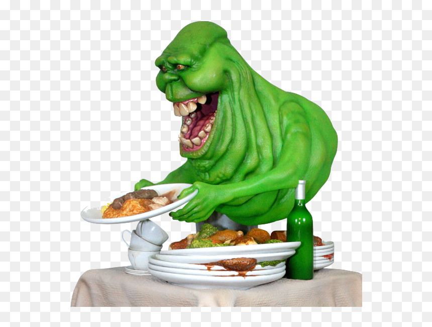 Hollywood Collectibles Ghostbuster Slimer Statue Toyslife - Statue Slimer, HD Png Download - ghostbuster png