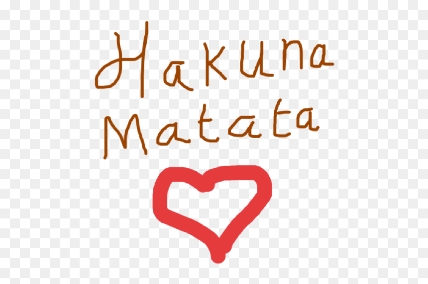Heart, HD Png Download - hakuna matata png