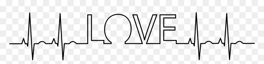 Love Text Clipart, HD Png Download - flatline png