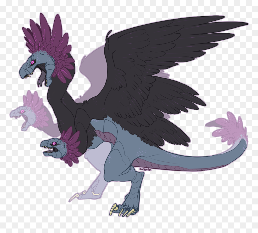 Hydreigon - Hydreigon Variations, HD Png Download - hydreigon png