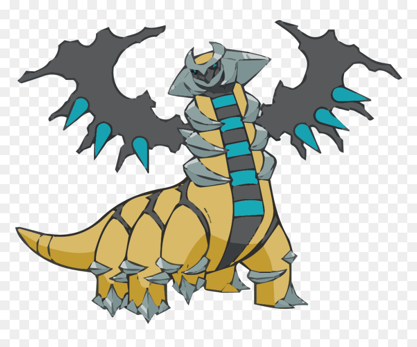 Shiny Giratina, HD Png Download - hydreigon png