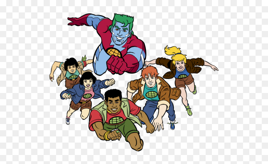 90's Cartoons Captain Planet, HD Png Download - wild kratts png