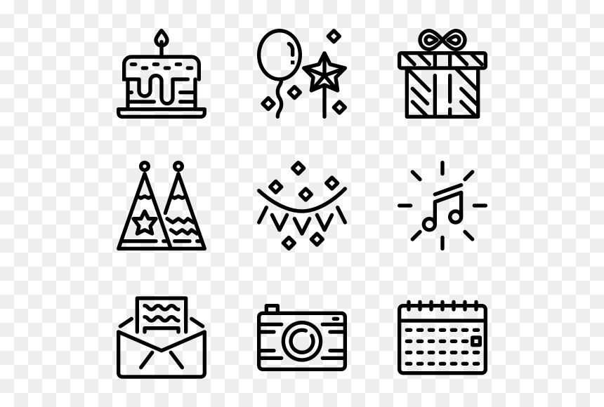 Food Free Icon, HD Png Download - birthday cake vector png