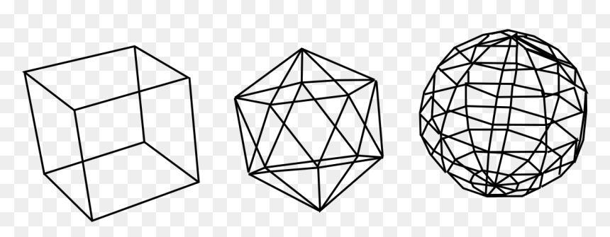 Icosahedron Png , Png Download - Wire Frame Modeling, Transparent Png - icosahedron png