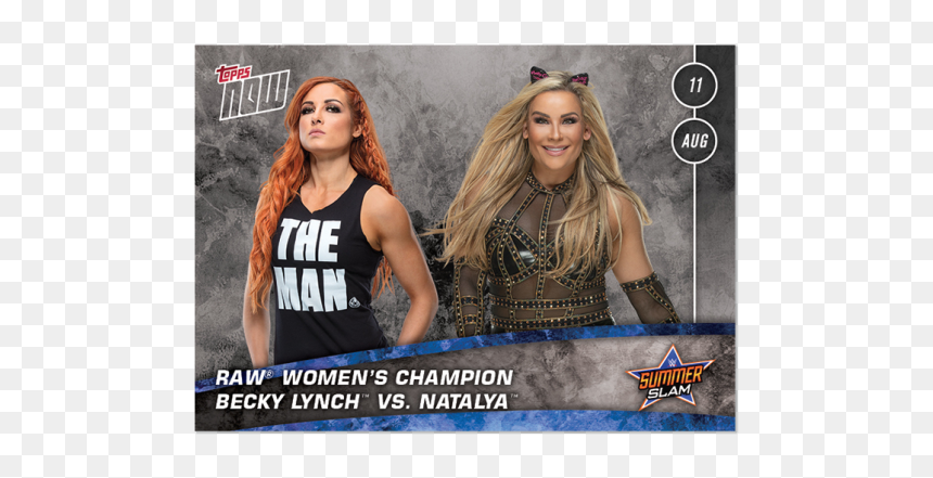 Raw Women’s Champion Becky Lynch Vs - Action Figure, HD Png Download - natalya png