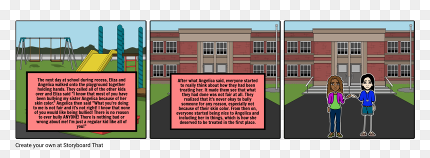 Storyboard About Social Skills, HD Png Download - racism png