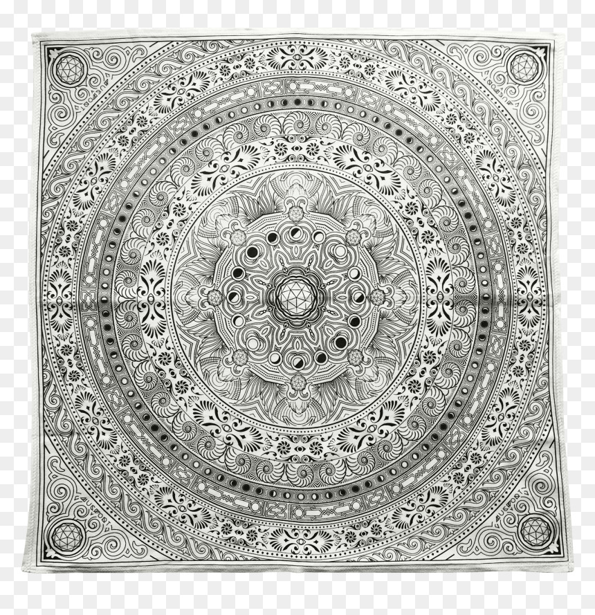 Lunar Bandana - Circle, HD Png Download - skull bandana png
