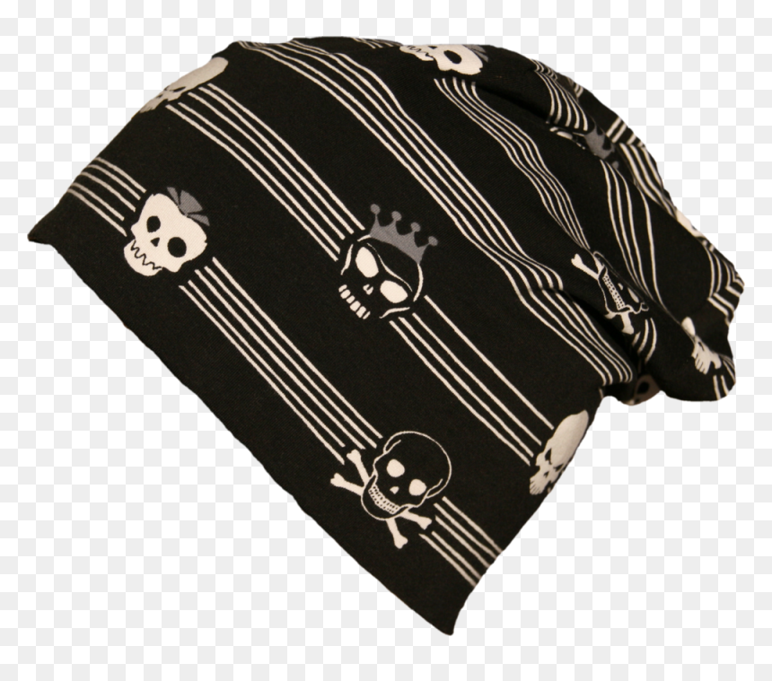Beanie, HD Png Download - skull bandana png