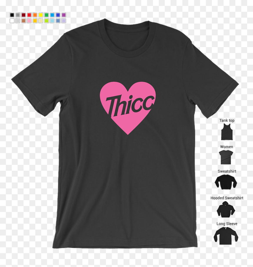 T-shirt, HD Png Download - thicc png