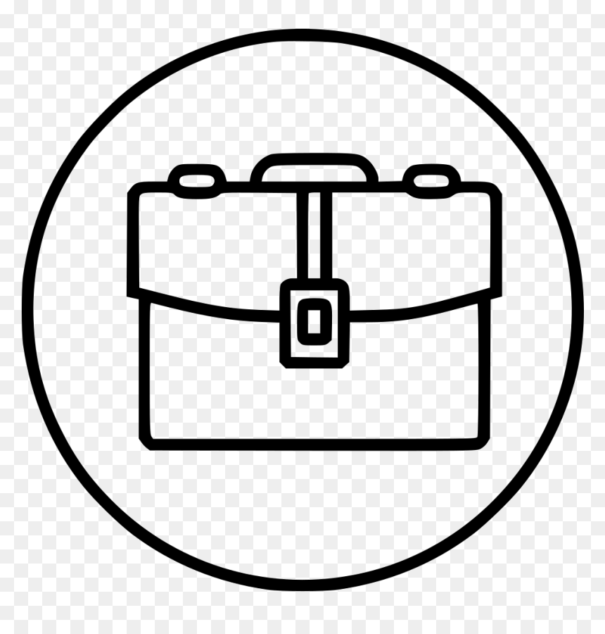 Bag Breifcase Study Book School Education - Bookbag Clipart Black And White, HD Png Download - book bag png