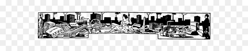 Retro Industry Banner - Illustration, HD Png Download - vintage effect png