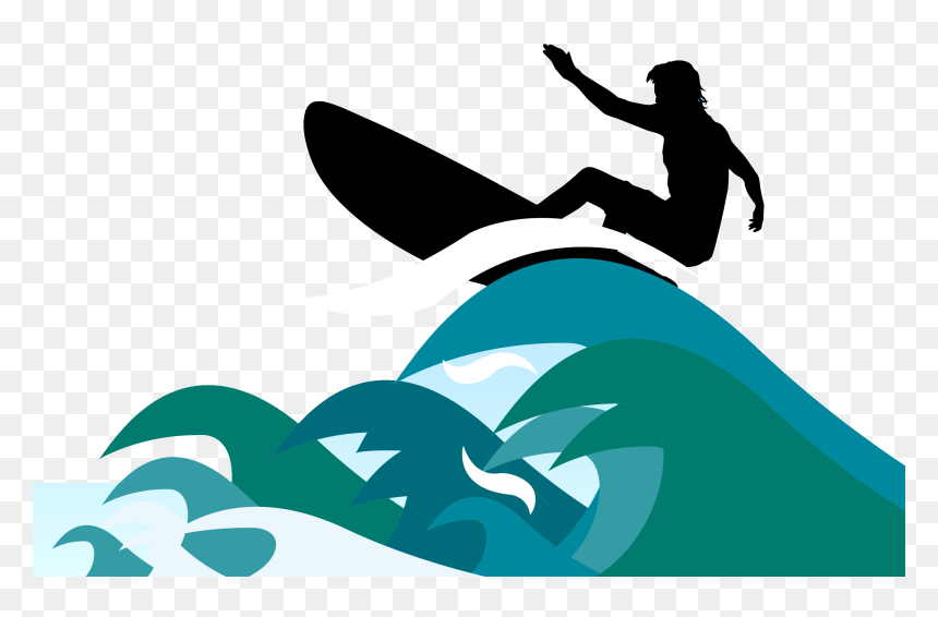 Transparent Tropical Island Clipart - Surfing Clipart, HD Png Download - tropical island png