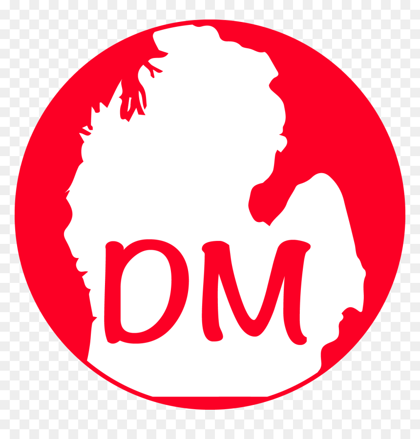Michigan Silhouette Png, Transparent Png - detroit png