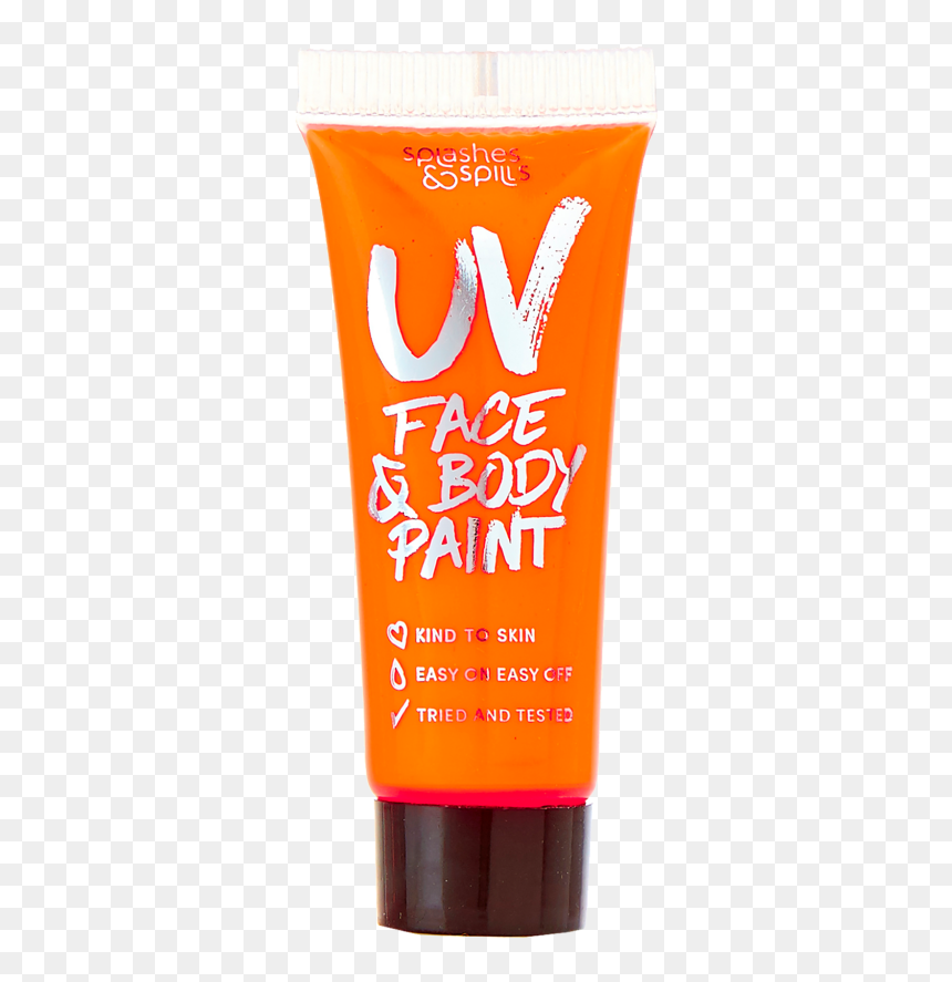Pro Uv Face & Body Paint - Cosmetics, HD Png Download - nail polish spill png