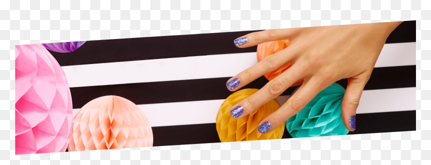 Transparent Nail Art Clipart - Color Street Nail Bar, HD Png Download - nail polish spill png