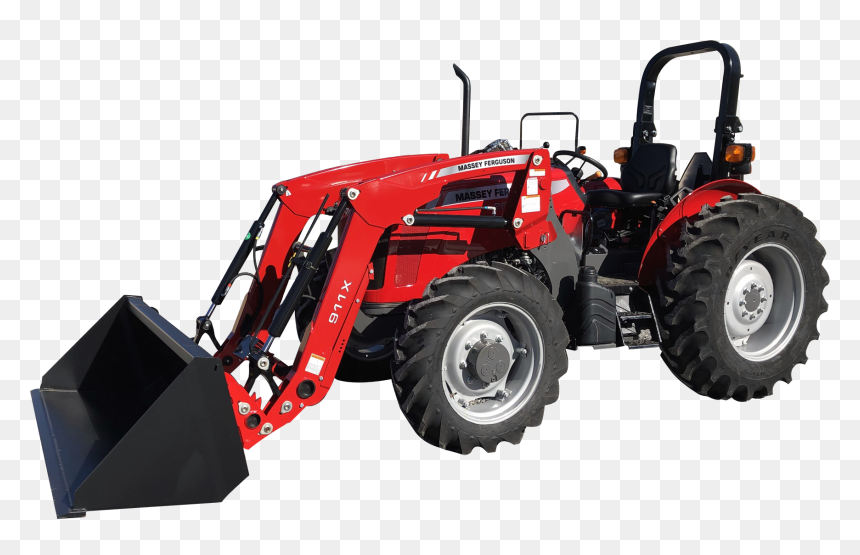 Transparent Tractor Silhouette Png - Mahindra 5545 Tractor, Png Download - machinery png