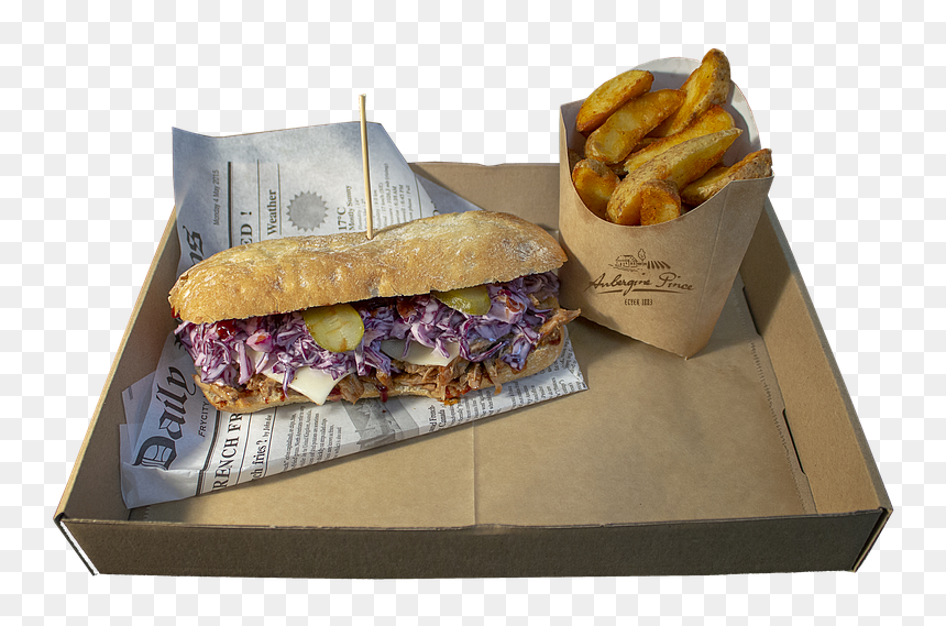 Pulled Pork, Food, Barbecue - French Fries, HD Png Download - pixel food png