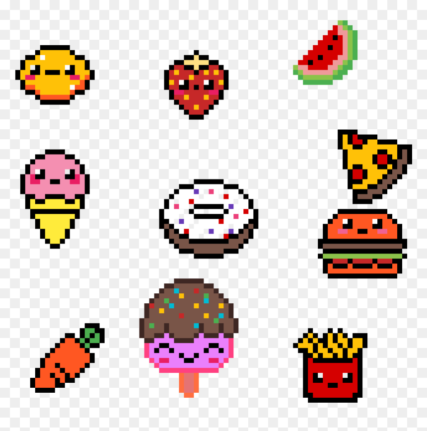 Clip Art, HD Png Download - pixel food png