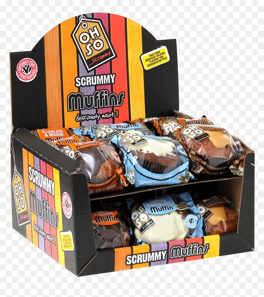 Ohso Scrummy, HD Png Download - muffins png
