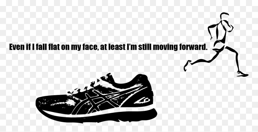 Transparent Human Fall Flat Png - Sneakers, Png Download - cross country png