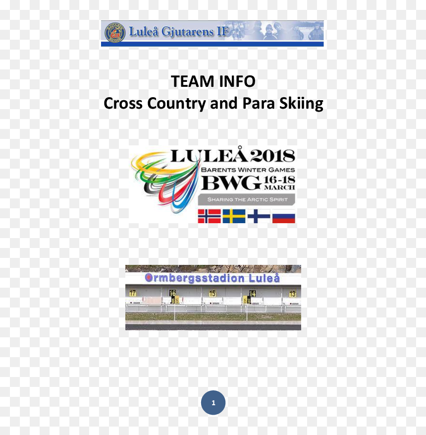 Barents Winter Games 2018, HD Png Download - cross country png