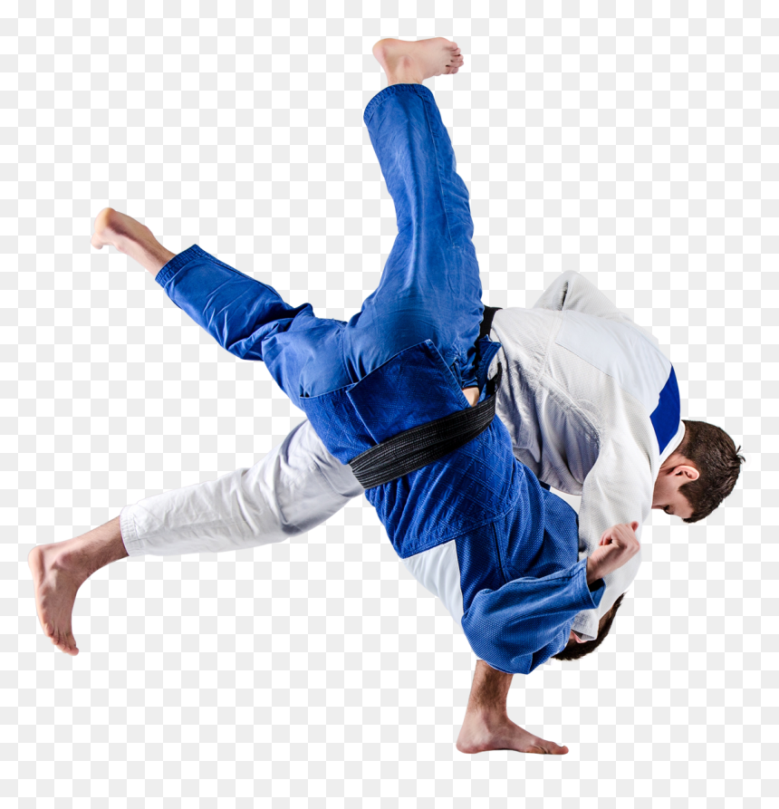 Man And Woman Fighting Judo, HD Png Download - judo png