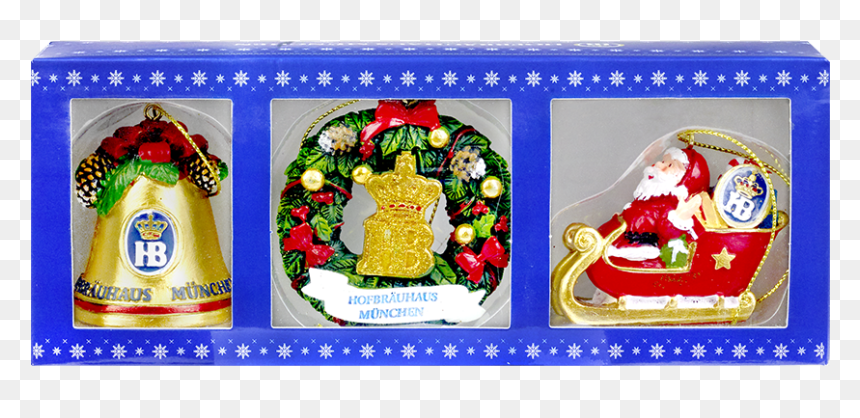 Christmas Tree Ornament "hofbräu Weihnacht - Creative Arts, HD Png Download - blue ornament png