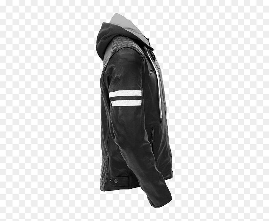Jari Hooded Black White - Rusty Stitches Jari Hooded, HD Png Download - hooded man png