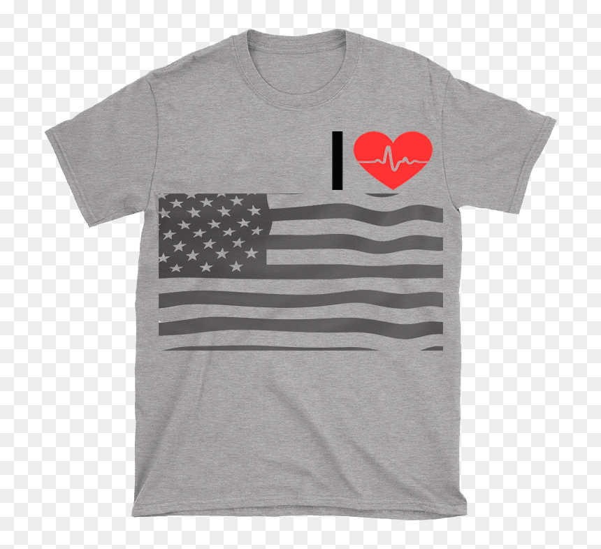 Active Shirt, HD Png Download - distressed american flag png