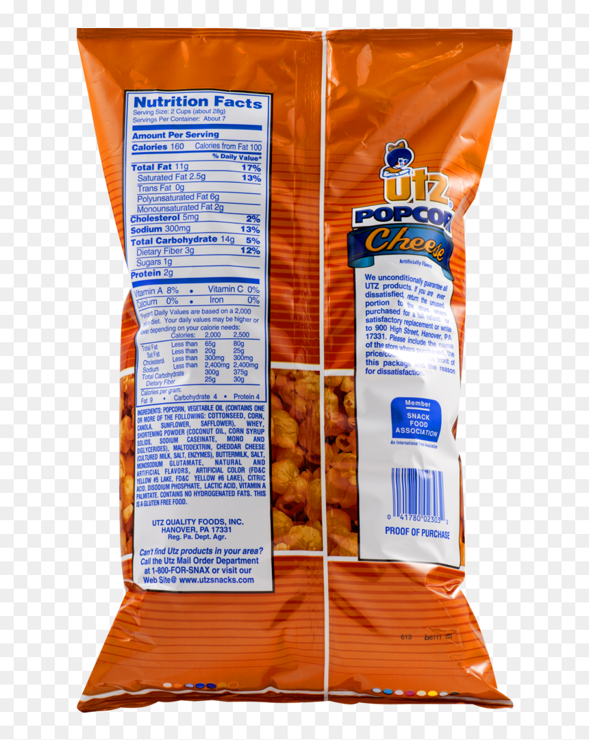 Utz Popcorn, Cheddar Cheese - Convenience Food, HD Png Download - cheddar cheese png