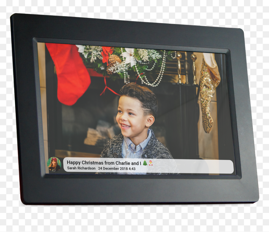Picture Frame, HD Png Download - christmas card frame png