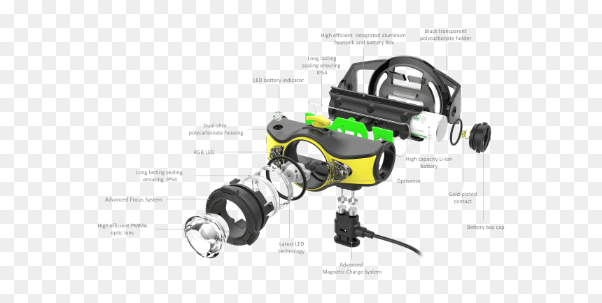 Ih11r Led Lenser, HD Png Download - wall torch png