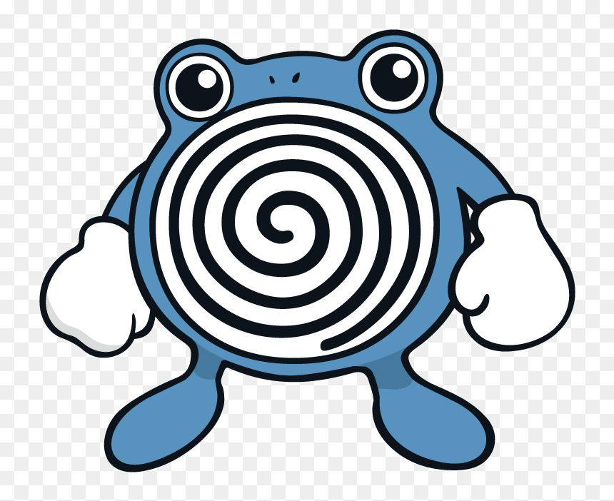 Poliwhirl Pokemon Character Vector Art - Pokemon Poliwhirl, HD Png Download - tauros png