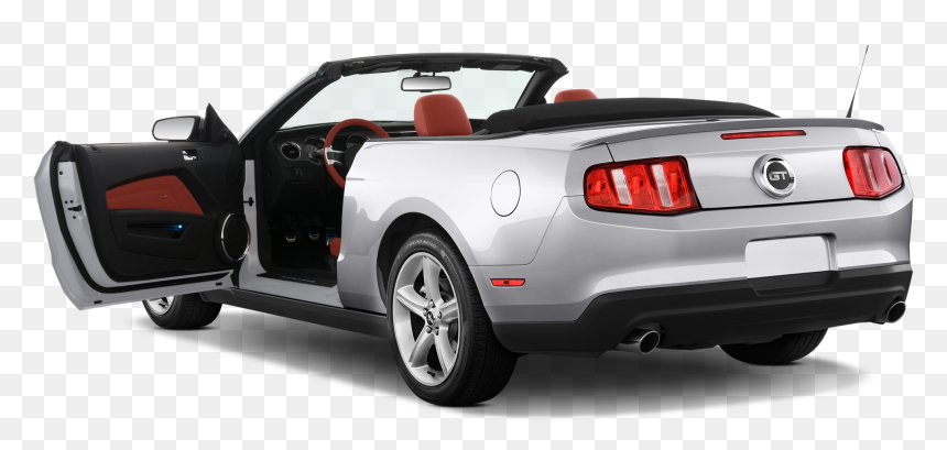 Ford Mustang Png - Grey Mustang Door 2010, Transparent Png - convertible png