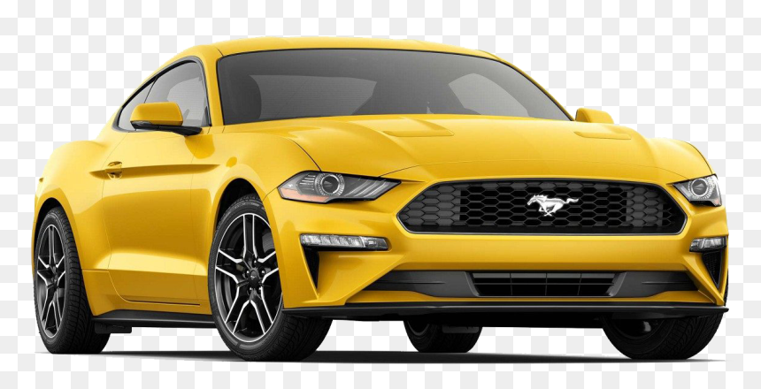 Transparent Ford Mustang Clipart - 2018 Ford Mustang Ecoboost Premium Fastback, HD Png Download - convertible png