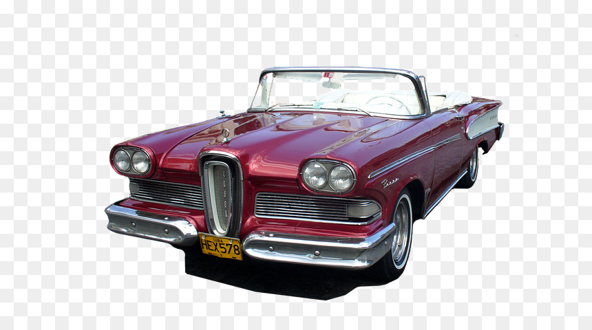 Car, Convertible, Transport, Vehicle, Retro, Collection - Voiture Décapotable Png, Transparent Png - convertible png