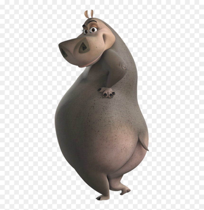 Transparent Hippo Clipart Png - Gloria Madagascar, Png Download - meme png pack