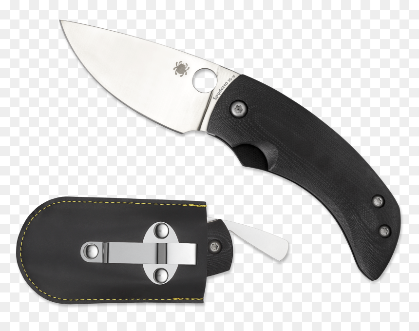 Spyderco, HD Png Download - black folder png
