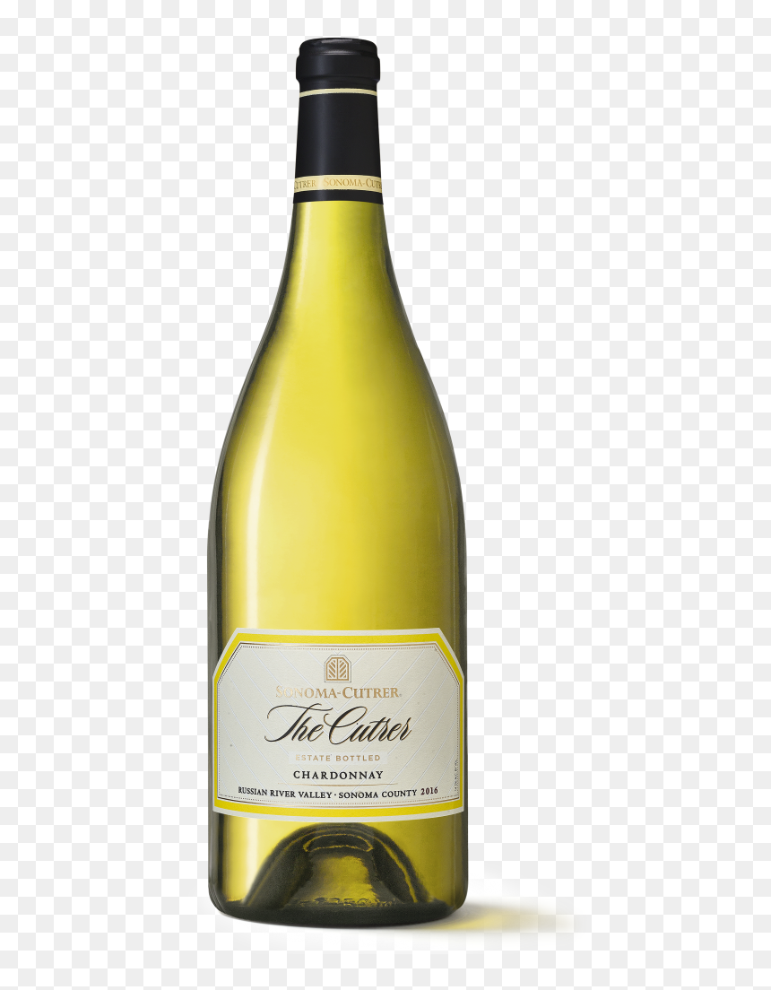 Sonoma Cutrer Les Pierres Chardonnay, HD Png Download - wine bottle outline png