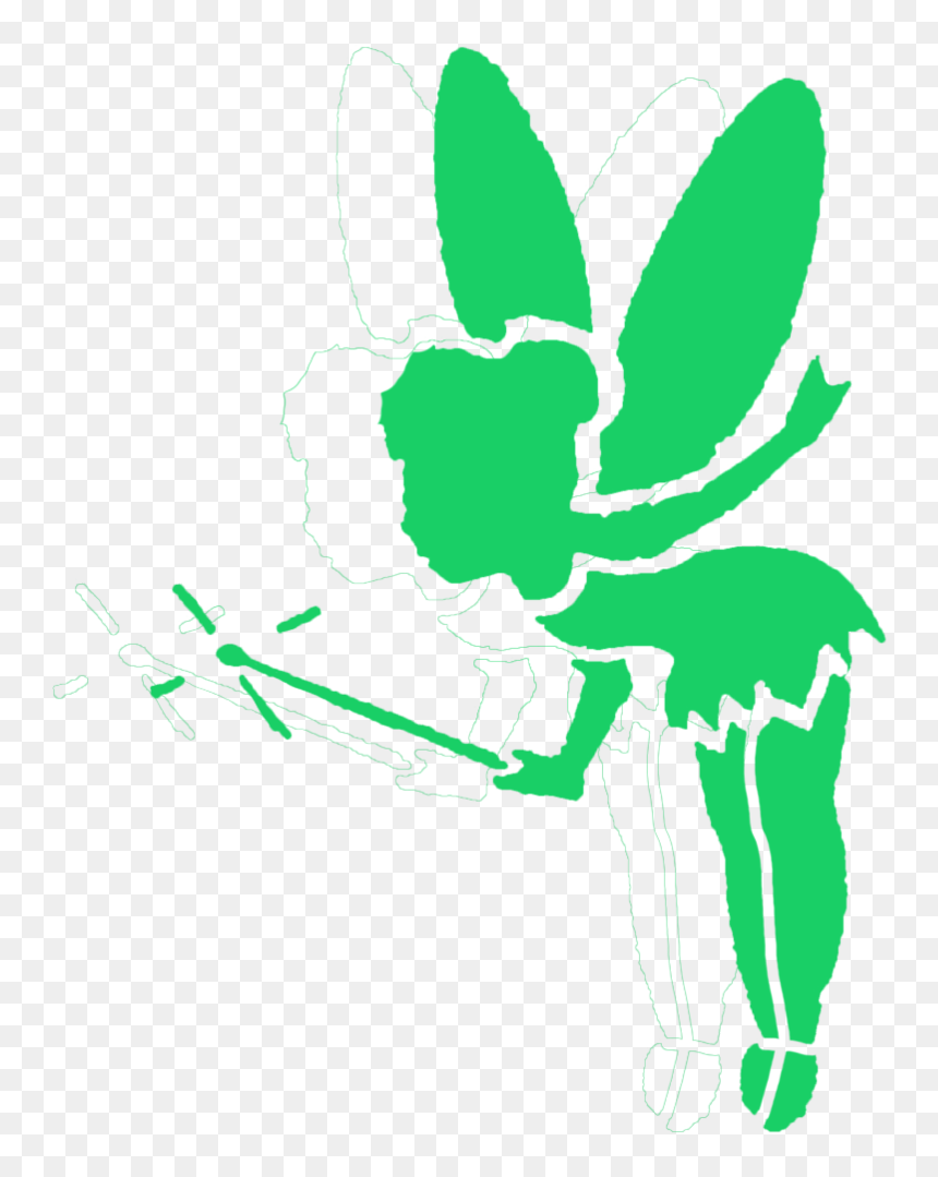 Tinkerbell- 32 Clipart , Png Download - Illustration, Transparent Png - tinkerbell and friends png